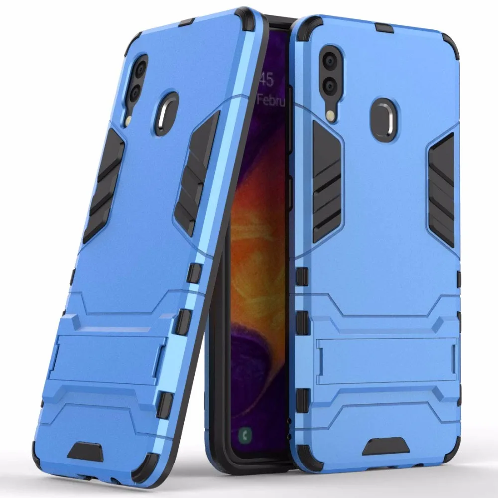 Cover Case for Samsung Galaxy A30 A 30 A305 Luxury Robot Armor Rubber Bumper Shockproof Hard Back Phone |