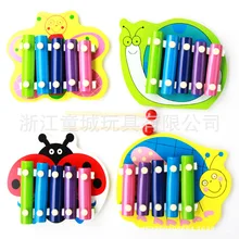 Деревянные игрушки ручной стук пианино детские игрушки фортепиано музыкальный инструмент деревянная Повседневная Ручная игрушка