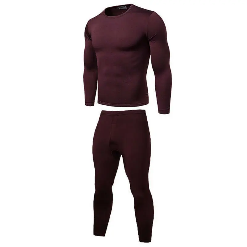 US Men's Winter Warm Ultra-Soft Fleece Lined Thermal Top & Bottom Underwear Set US Men's Winter Warm Ultra-Soft Fleece Lined Thermal Top & Bottom Underwear Set