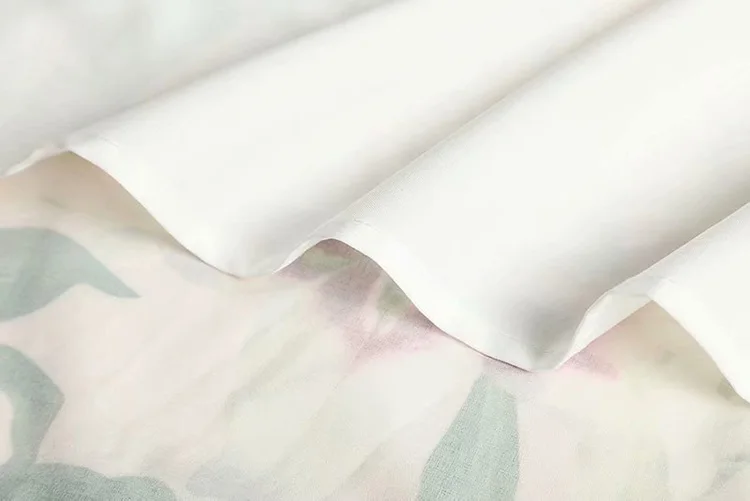 LINGHAN Runway дизайнерское летнее платье миди женское с коротким рукавом на заказ lily Кнопка цветочный принт кружевное элегантное платье vestdios