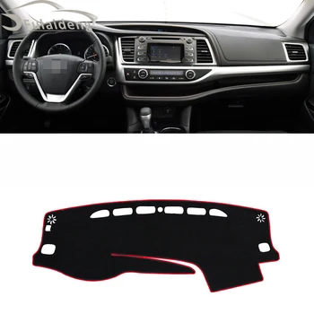 

For Toyota Highlander 2015-2018 Dashboard Dash Protector Dash Mat Sun Cover Pad car styling accessories