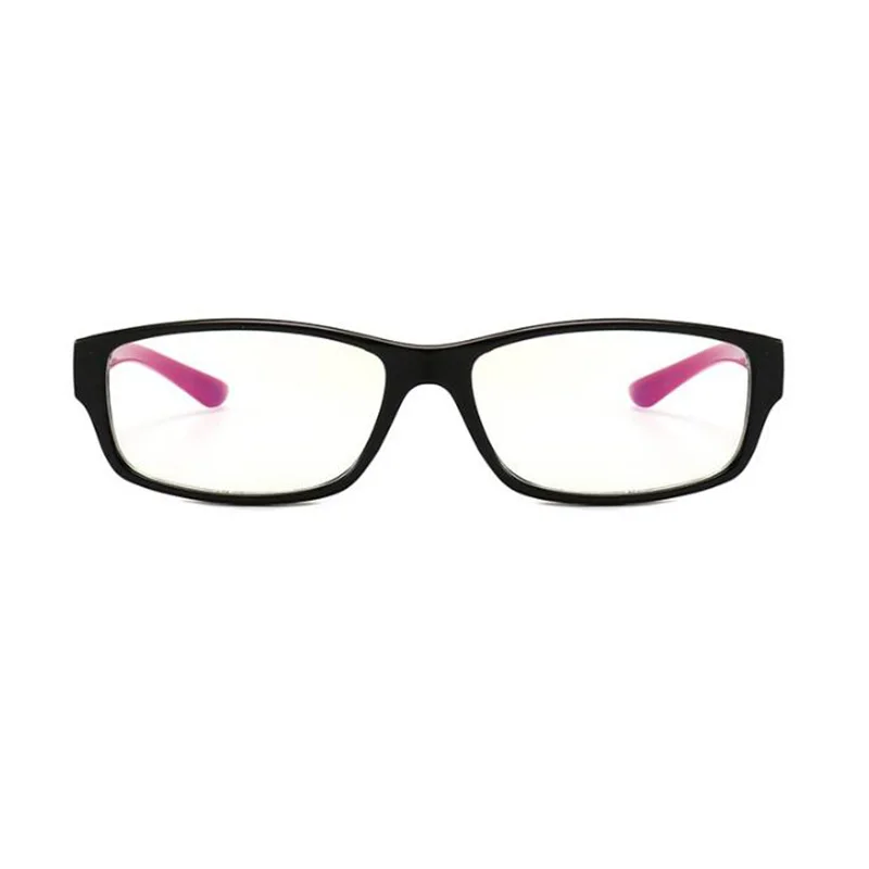 Мужские игровые очки для компьютерных игр, отрицательные ионы, анти усталость, очки Trandparent, синий светильник, оптические оправы, красные ножки