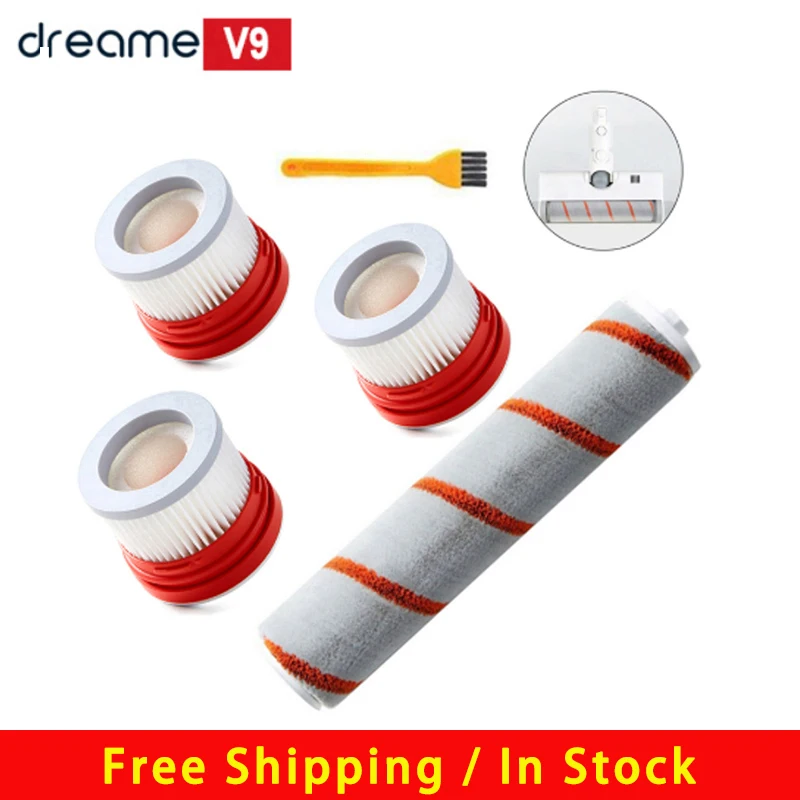 Сменный комплект кисточек HEPA для Dreame V9/V10 ручные беспроводные Запчасти пылесоса