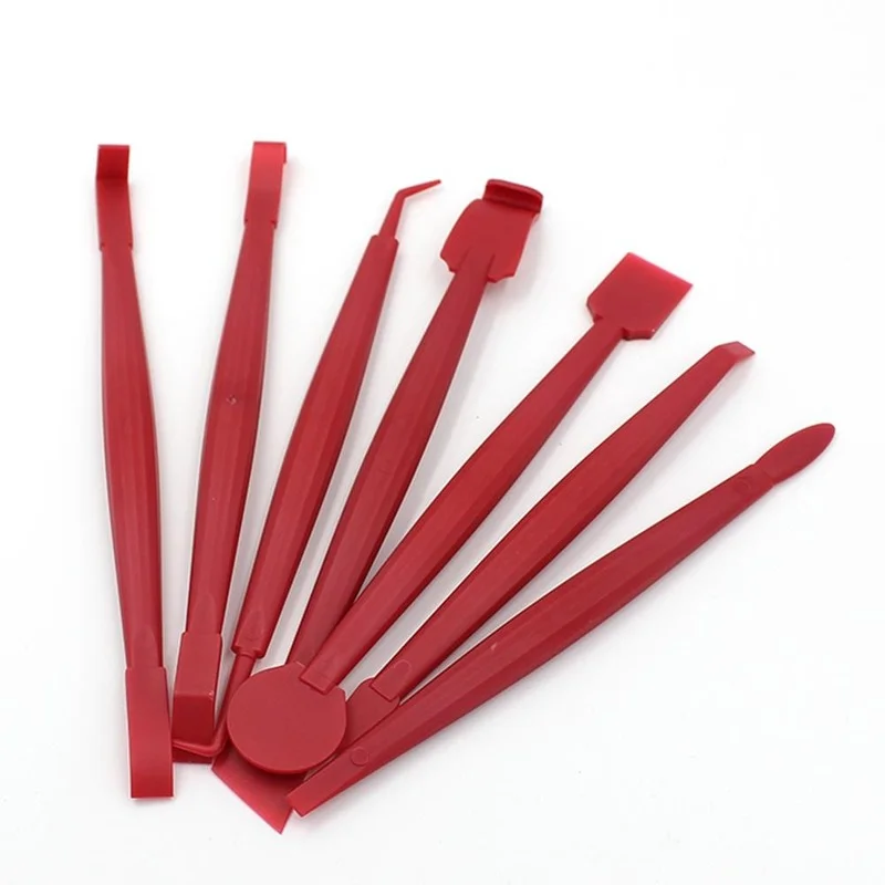 Razor Blade Scraper Car Wrapping Tools Vinyl Squeegee Window Tinting Squeegee Window Scraper Tool Automotive Film Tools Scraper Tool Kit Window Scraper Razor Blade Scrapers Car Film Scraper 7Pcs Scraper Tools for Car Accessories Squeegee Vinyl Wrap Film Edge-closing Tool