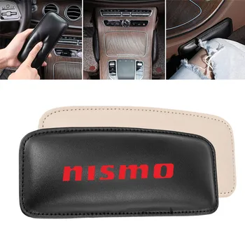 

Comfortable Car Leg Cushion Car Knee Pad FOR Nissan Kicks NISMO Pu Leather Interior Accessories