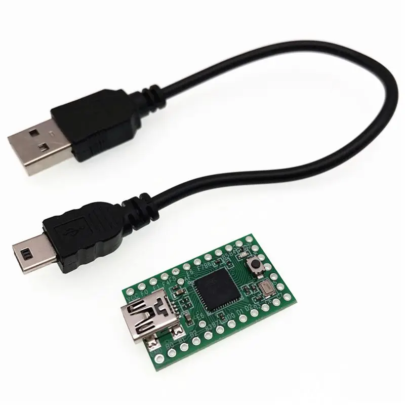 Teensy 2,0 Teensy USB макетная плата электрическая AVR макетная плата для Arduino ISP ATMEGA32U4 модуль