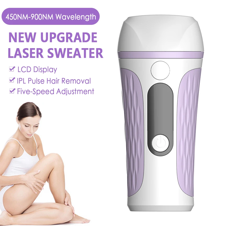 

500000 Flash Permanent IPL Epilator Laser Hair Removal Electric Photorejuvenation Painless Bikini Trimmer Electric Depilador