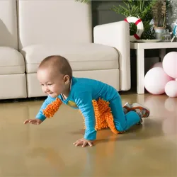 Combinaison Pour Nouveau Ne Combinaison De Vadrouille Une Piece Barboteuse D Automne Pour Enfants Costume De Bebe Vetements De Nettoyage Rampants Aliexpress