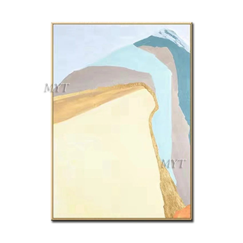 

Абстрактная масляная живопись «Звезды жизни», современное настенное искусство, картина для гостиной, домашнее украшение, картина 100%, ручная роспись