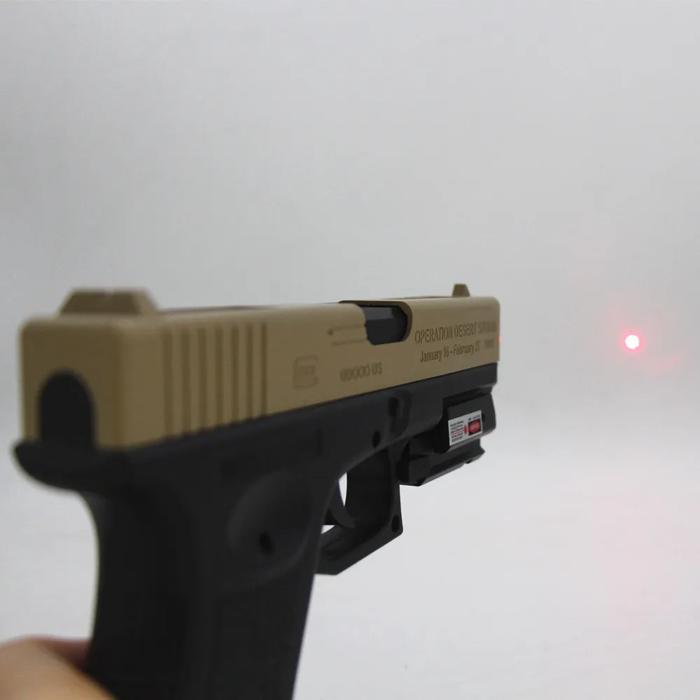 Лазерный прицел с красной точкой для glock 17 19 colt1911 Beretta M9 sigsauer пистолет страйкбола