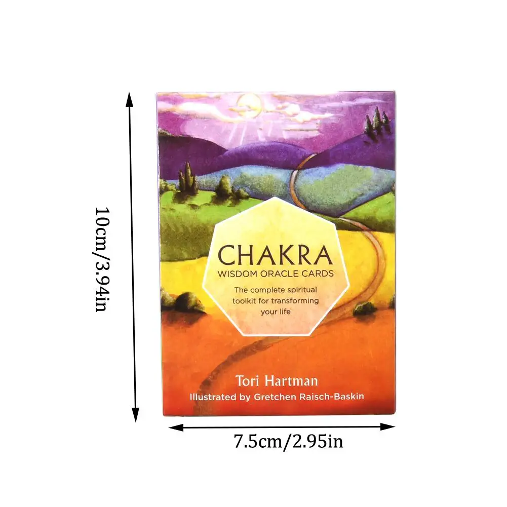 Chakra Tarot Card Board Game Card Magical Tarot Deck English Edition Mysterious Tarot Board Game Family Party Cards Game 1