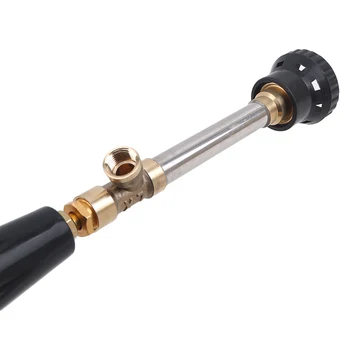 

Black Agricultural High Pressure Adjustable Water Spray Gun Plant Fruit Tree Insecticide Sprayer Head