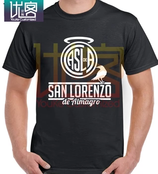 

Club Atletico San Lorenzo de Almagro Argentina Camiseta Men t shirt Tees Tops San Lorenzo club T-Shirt crow saints tornado (130)