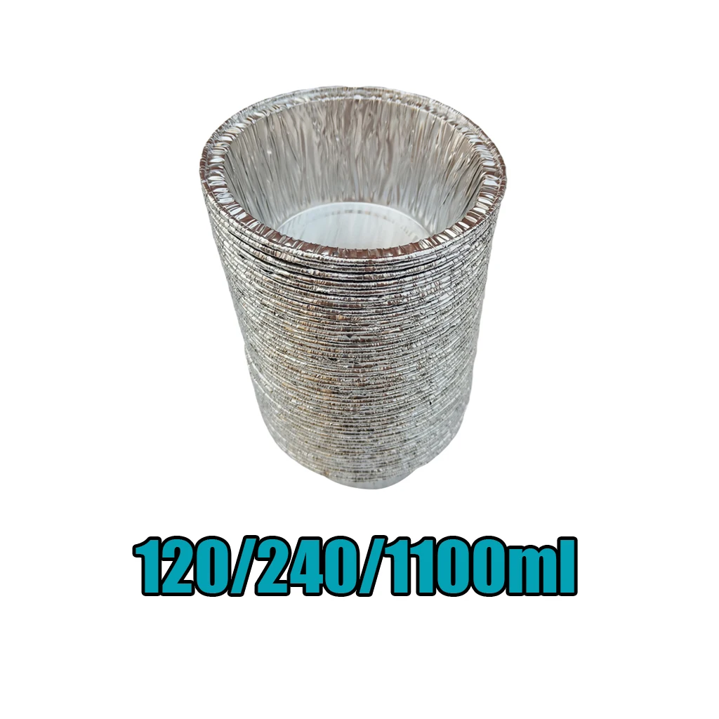 Deep Aluminum Foil Tin Pie Pans Disposable for Baking Roasting Recyclable