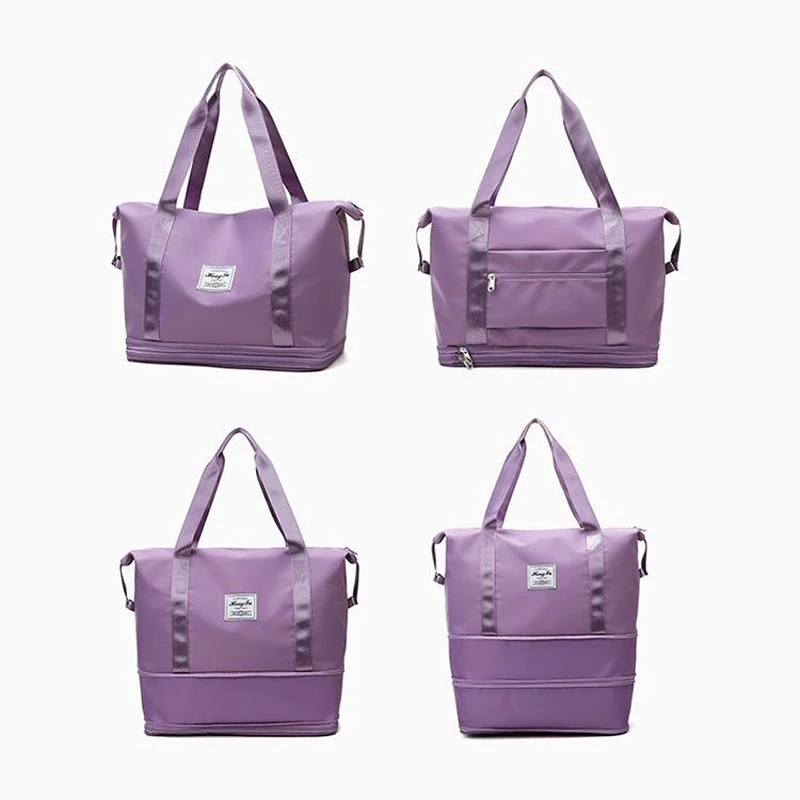 2021 Women's Handbags Fashion Style Waterproof Oxford Large Capacity Luggage Duffle Bag Casual Travel PT797 | Багаж и сумки
