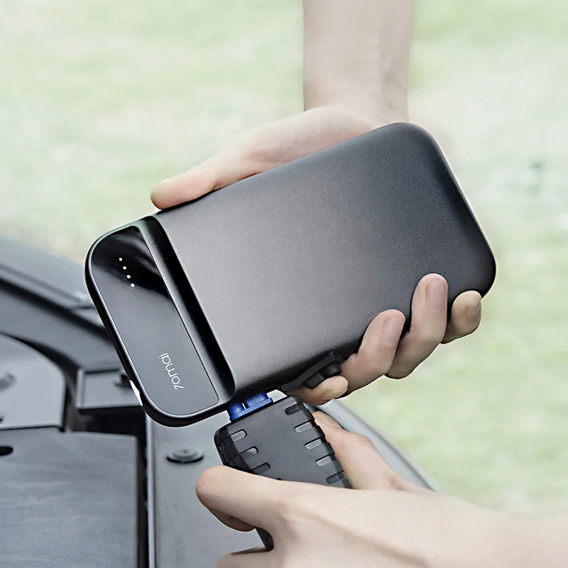 Najtaniej Xiaomi 70mai urządzenie do awaryjnego uruchamiania Auto Accessorie Booster Batterie Voiture 70 mai 12v samochodowy powerbank 11100mah rozruchowy wzmacniacz do samochodu