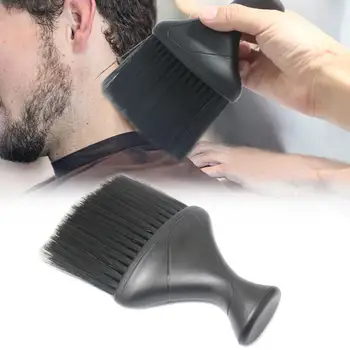 

Black Neck Duster Clean Brush Hair Cut Hair Cleaning Brush Soft Barber Hairdressing Styling Clean Tools