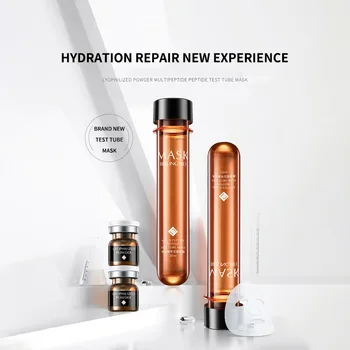 

Peptide Lyophilized Powder Mask Set Moisturizing Brighten Skin Color Anti-wrinkle Anti-aging Face Essence P6