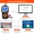 KONNWEI KW650 Automotive tester Digital Led Display Car Battery Tester Support 12V 6V Car Motorcycle Battery Checking Quick