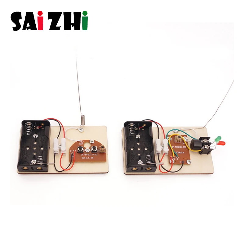 Saizhi télégraphe Machine modèle Kit expérience jouets créatifs bricolage physique à la main scientifique assemblage jouet pour les enfants