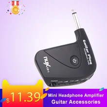 NUX GP-1 переходник для электрогитары мини-усилитель для наушников усилитель встроенный эффект искажения компактные портативные аксессуары для гитары