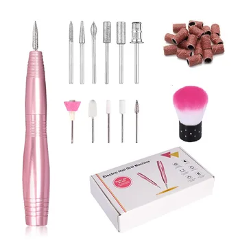 

Pro Electric Nail Drill Machine Manicure Machine Pedicure Drill Set Handle Strong Nail Drill Equipment Tools Nail Art Pen