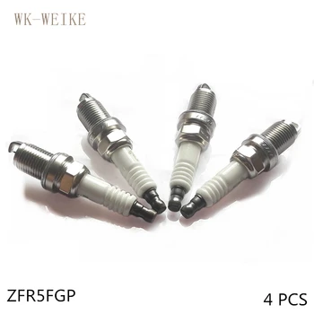 

O 4 PCS Platinum Spark Plug For KIA SPORTAGE 2.0 i 4WD 2.7 V6 4WD CLARUS 1.8 i 16V ZFR5FGP