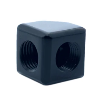 

FREEZEMOD BSNWT-D90 Computer Pc Water Cooler Fitting Elbow 90 Degree Right Angle Double Internal Adapter