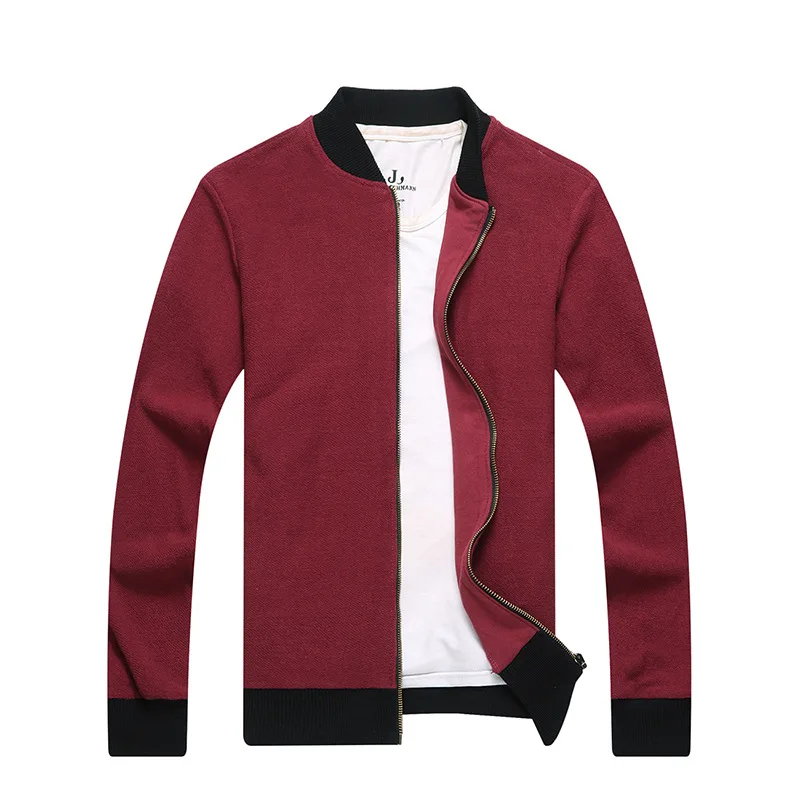 MRMT, брендовые Новые мужские куртки, свитер, повседневное пальто, мужской с круглым воротником, чистый цвет, свитер, куртка, одежда - Цвет: Красный