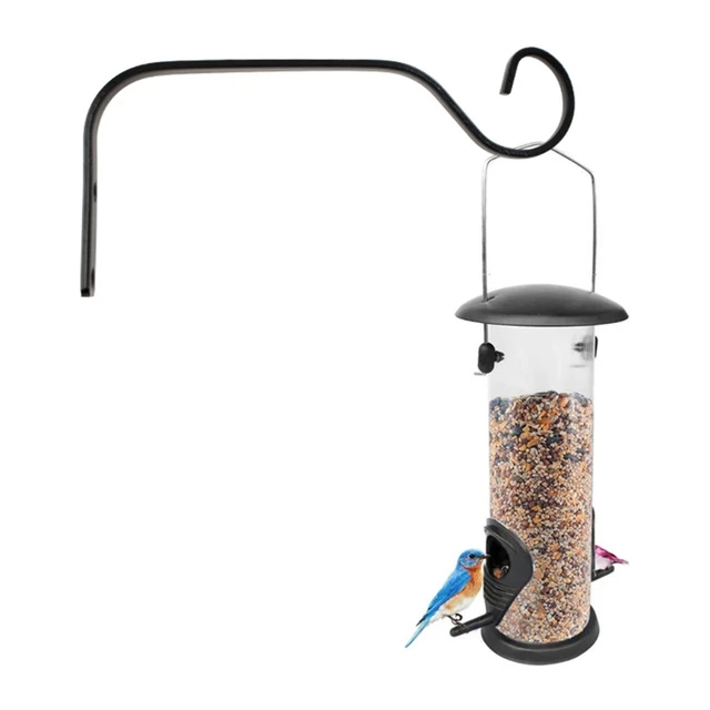 Falhorgok Rusztikus Otthoni Dekoráció Függő Madár Etetők Szél Harangok Virágkosarak Lámpák Beltéri Kültéri Felhasználású Növény Lámpás Horog - Image 6