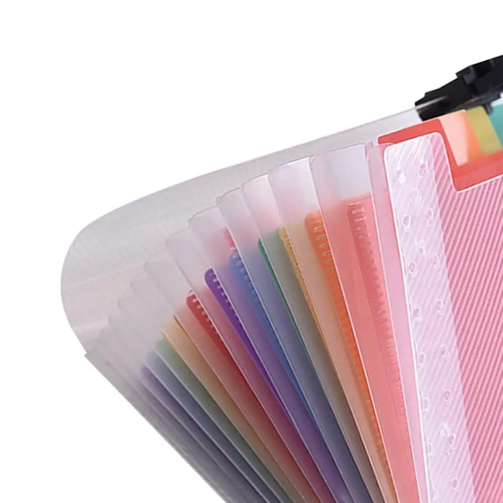 %E3%80%90FUN%20LIVE%E3%80%91%20A6%20Mini%2013%20Pockets%20Portable%20Storage%20Clip%20With%20Buckle%20Expanding%20File%20Folder%20Rainbow%20Document%20Organiser%20Multicolor%20Wallet%20Case%20-%20Image%205