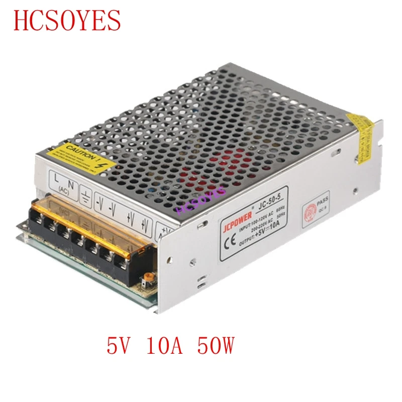 DC 5V 2A/3A/4A/5A/6A/8A/10A/12A/20A/30A/40A/60A переключатель светодиодный Питание трансформаторы