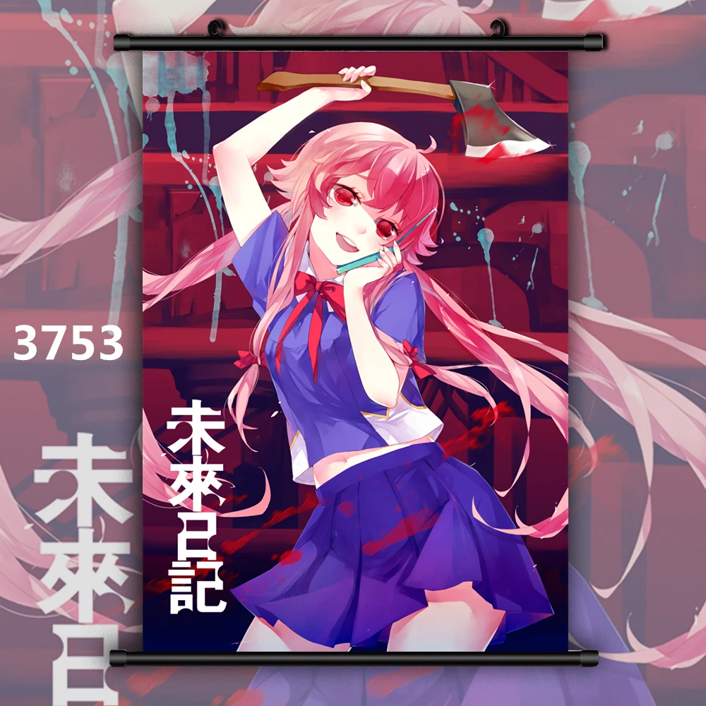 Mirai Nikki дневник будущего Аниме Манга плакат в рулоне - Цвет: 3753