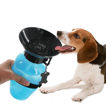

Pet Dog Drinking Water Bottle Sports Squeeze Type Puppy Cat Portable Travel Outdoor Feed Bowl Drinking Water Jug Cup Dispenser X