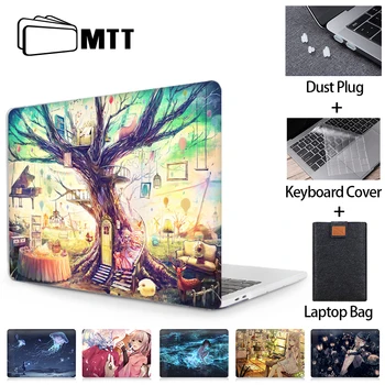

MTT Cute Laptop Case For Macbook Air Pro Retina 11 12 13 15 16 inch With Touch Bar Cartoon Anime Cover 13.3'' Laptop Sleeve Bag