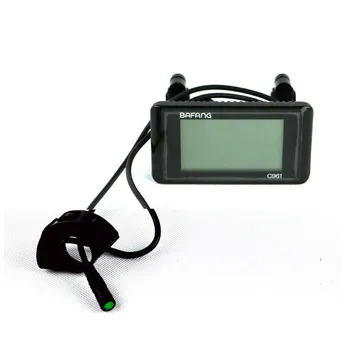 

Bafang Electric Bicycle display 36V 48V e bike intelligent C961 Control Panel EBIKE LCD Display Parts waterproof connector