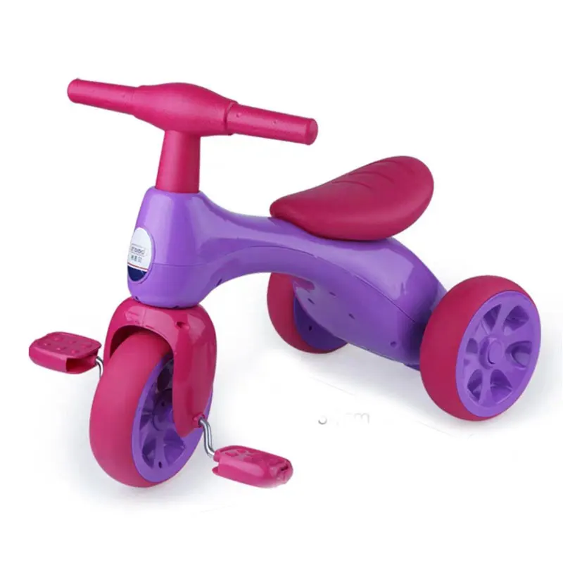 Children Tricycle Light Wear Resistant Wheel Non-Slip Pedal 1~3 Years Old Mute Suspension Child | Игрушки и хобби