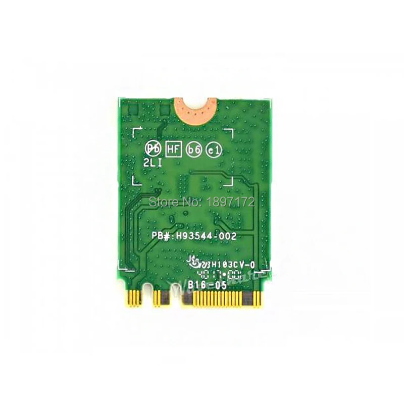 Wireless-ac8265, двухрежимный беспроводной nic модуль, применимый для jetson nano, поддерживает 2,4 ГГц/5 ГГц двухдиапазонный wifi и bluetooth 4