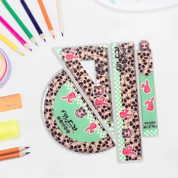 

Anime Toilet Bound Hanako kun Nene Yashiro Cosplay Acrylic Ruler Set Student Measuring Straight Scale Stationery Gifts