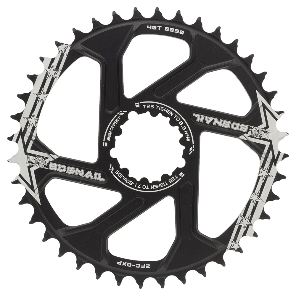 MTB GXP велосипедный коленчатый набор с фиксированным зубчатым приводом 30T 32T 34T 36T 38T