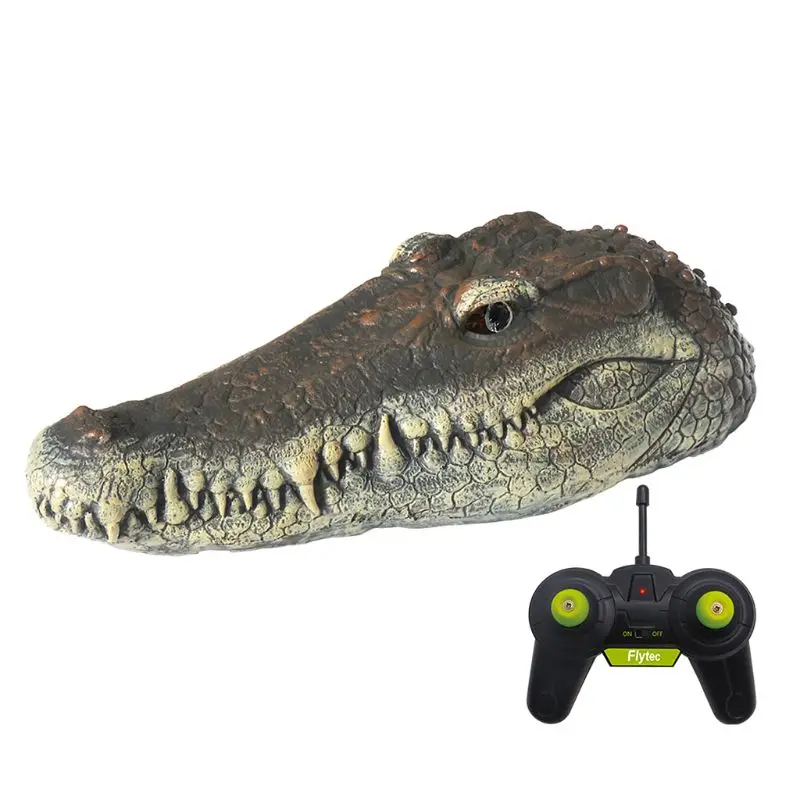 V005 2.4G 4CH Simulation Crocodile Head RC Boat Water Racing Remote Control Toys new