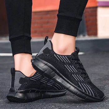 

Men's Casual Shoes LIght Fashion Sneakers Hard-Wearing Soft bottom Flats Shoes High Quality Popular Hot Sale Air Mesh Shoes
