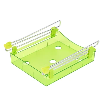 

2017 High Quality Fridge Storage Rack Layer Partition Refrigerator Storage Holder Pull-out Drawer Organizer Kitchen Shelf Rack