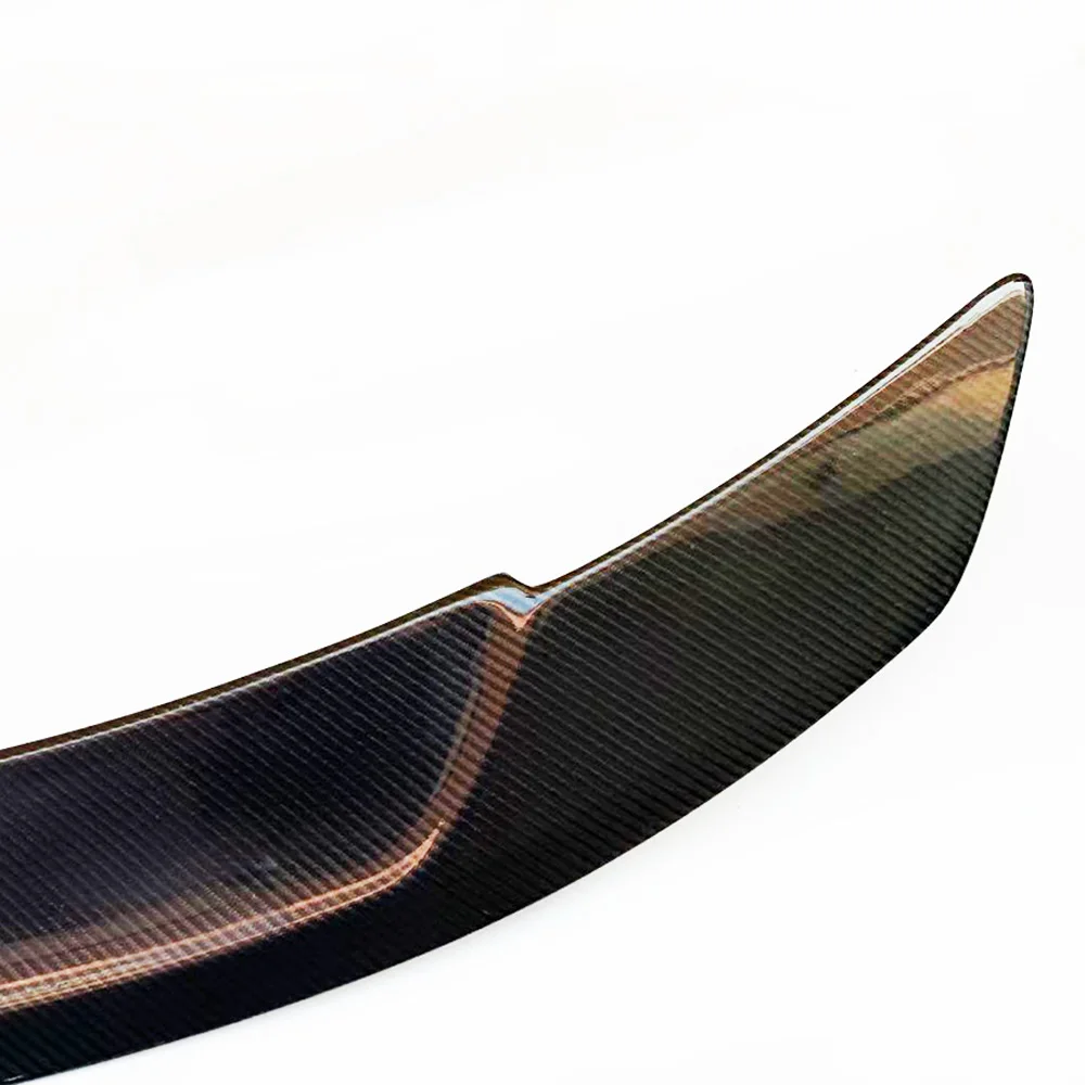 W213 RT Style Carbon Fiber Rear Trunk Lip Wing Spoiler for Benz E-class Sedan E200 E300 E43 E53 E63 AMG UP