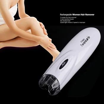 

Hair Remover for Women 2-In-1 Lady Grooming Kit Facial Hair Remover Trimmer Mini Electric Body Hair Shaver Trimmer Epilator