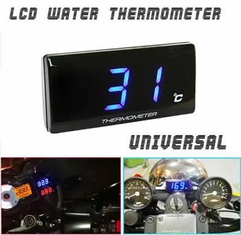 

Universal Motorcycle Thermometer Water Temp Temperature Gauge Meter Digital Display Sensor
