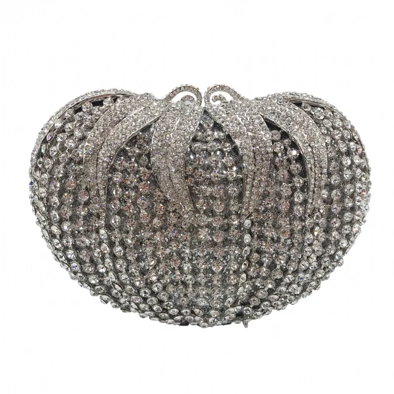 

Ladies Bridal wedding party purses elegant purses women evening party handbag wallet luxury diamonds flower crystal clutches