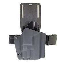 Coldre tático para série glock, vp9, ppq, fns9 coldre adaptador de pouso saistrap ternos (pode instalar lâmpada de tlr-7)