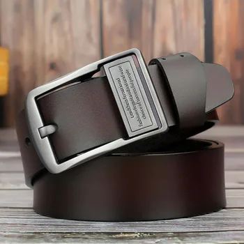 

Genuine Leather Belt Men Luxury Brand 120 160cm High Quality 3.5cm Belt Strap for Jeans