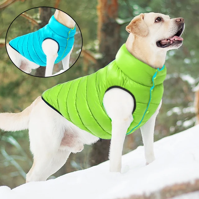 Reversible Waterproof Winter Dog Vest – 3-Layer Thick Warm Jacket for Small and large dogs 5